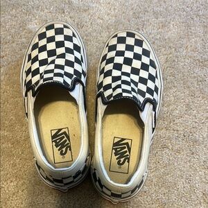 Checkered Vans